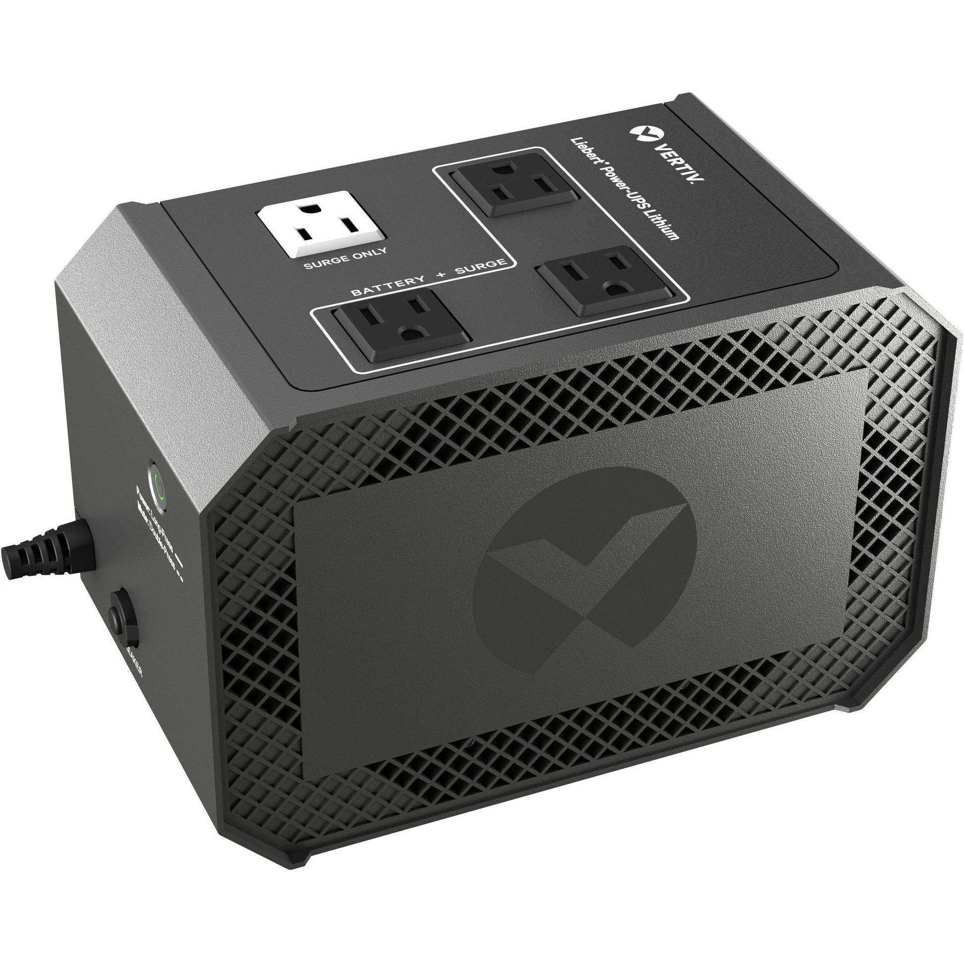 Vertiv Liebert Power-UPS Lithium 400VA/240W 120V Standby Lithium-Ion UPS - PUL-400LVT-UPSPLUSBATTERY