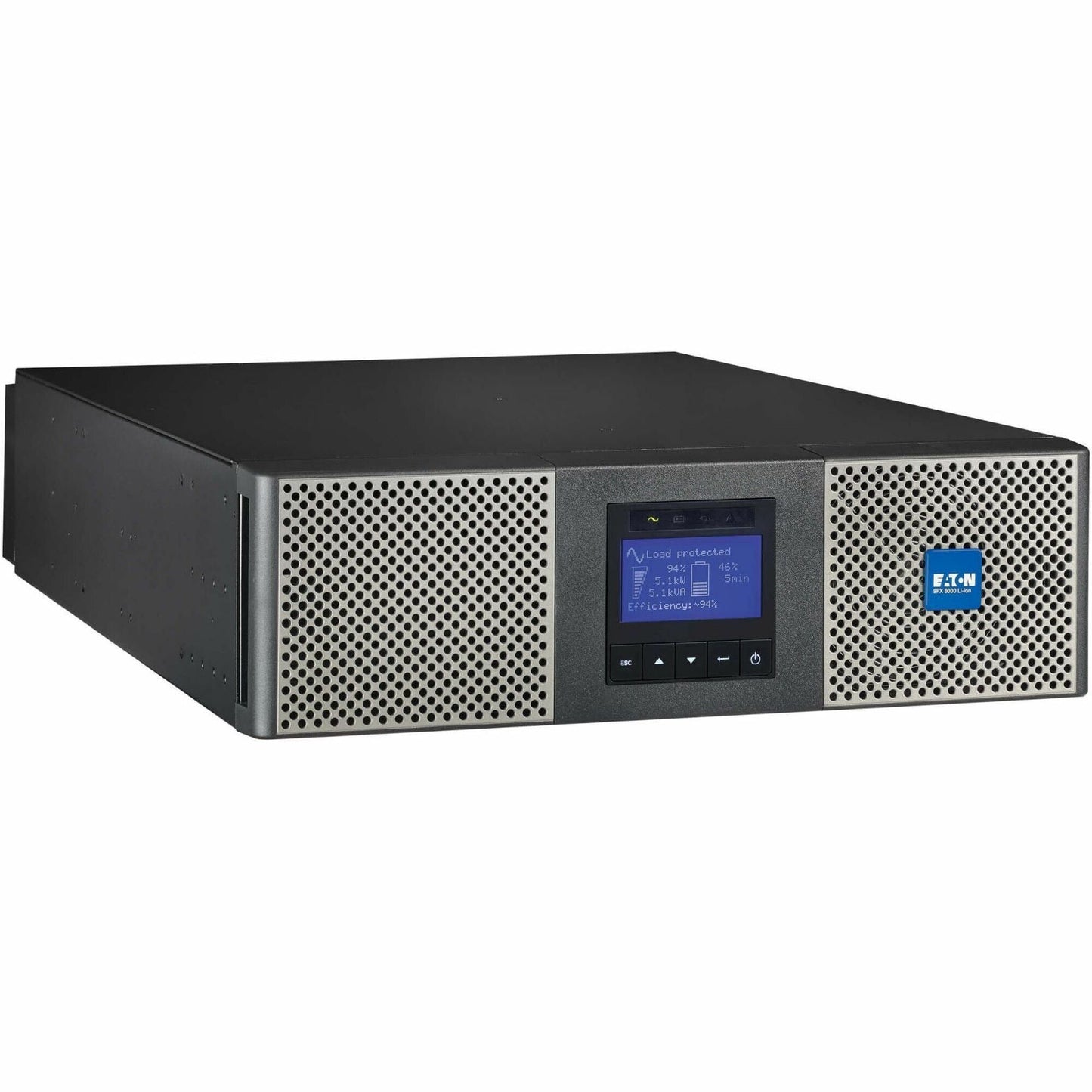 Eaton 9PX6K-L 6000VA / 5400W Online Double-Conversion UPS (Rack/tour) — Lithium-Ion