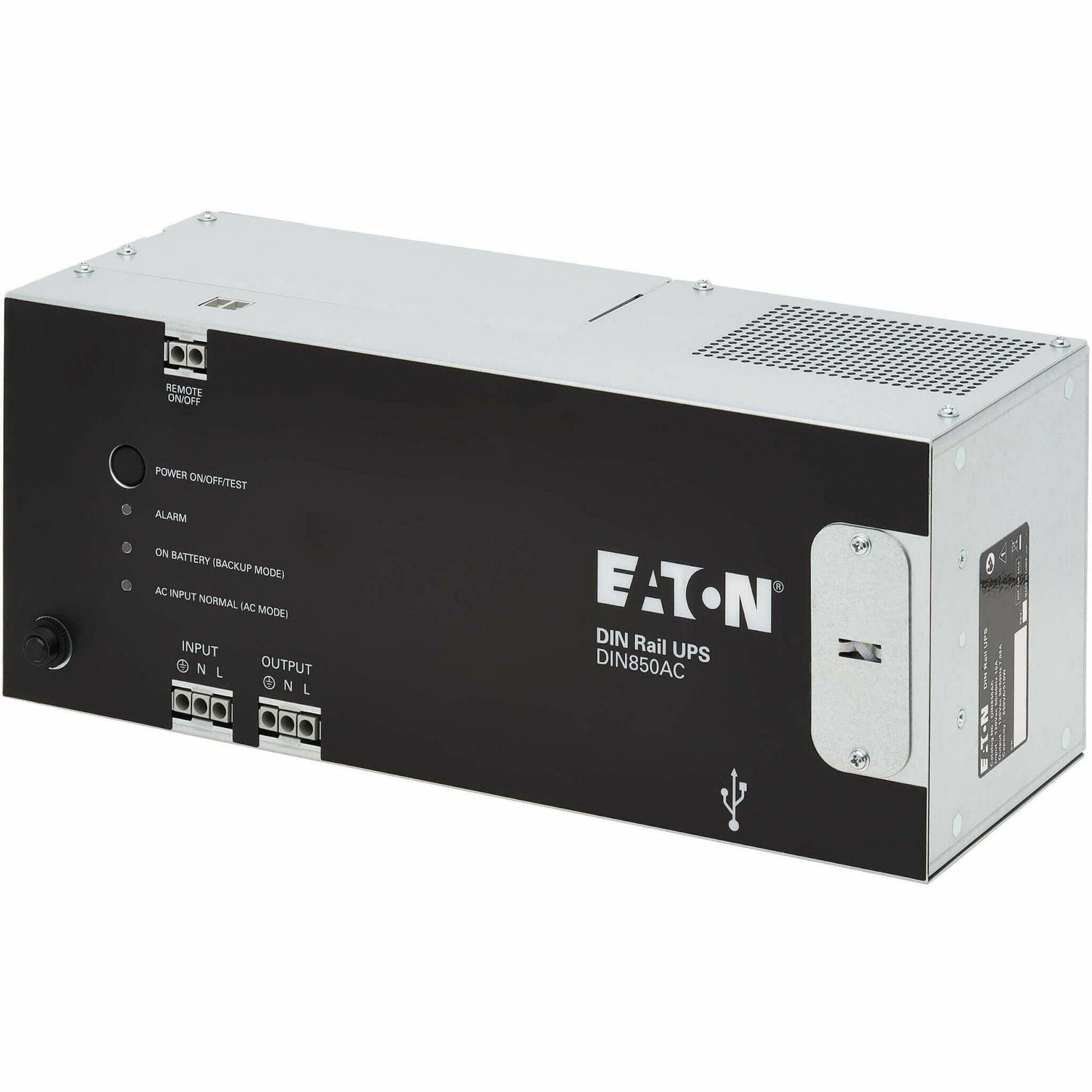 Eaton DIN850AC 850VA DIN Rail UPS - DIN850AC