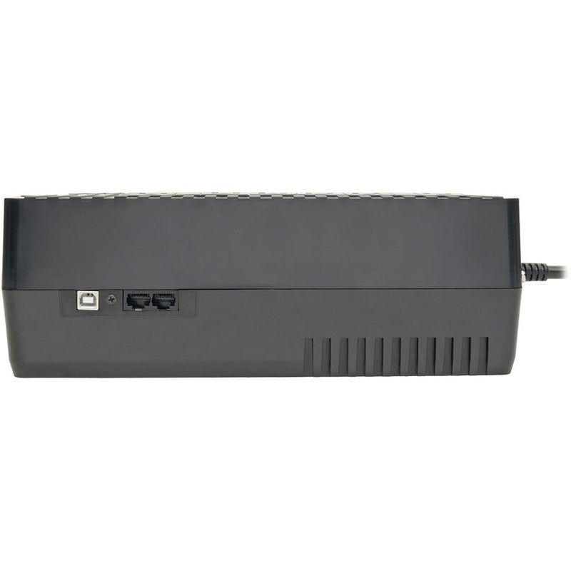Tripp Lite by Eaton AVR 750VA Desktop UPS - AVR750U - Line-interactive UPS, 120 V AC, Ultra-compact Desktop/Tower/Wall Mount, Pulse-width Modulated Sine Wave, 110 V AC,115 V AC,120 V AC, NEMA 5-15P, AVR, 11 Minute, 3 Minute, 750 VA/450 W-UPSPLUSBATTERY