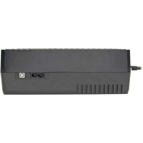 Tripp Lite by Eaton AVR 750VA Desktop UPS - AVR750U - Line-interactive UPS, 120 V AC, Ultra-compact Desktop/Tower/Wall Mount, Pulse-width Modulated Sine Wave, 110 V AC,115 V AC,120 V AC, NEMA 5-15P, AVR, 11 Minute, 3 Minute, 750 VA/450 W-UPSPLUSBATTERY