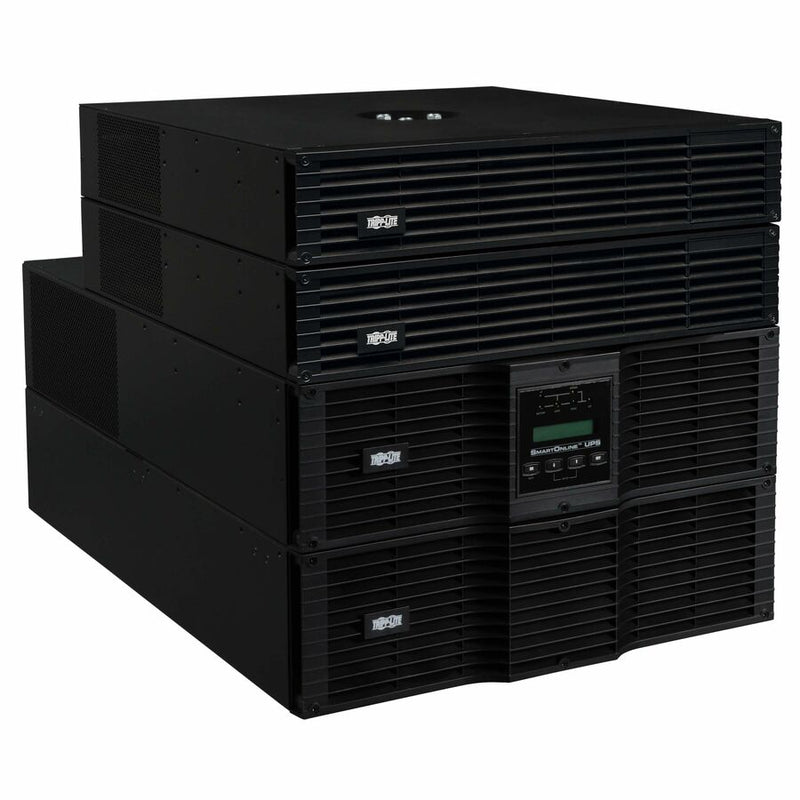 General Purpose UPS - Tripp Lite SmartOnline 10000VA Rack-mountable/Tower UPS With Two Step-down Transformers - SU10000RT3U2TF - Double Conversion Online UPS, 110 V AC,220 V AC, Rack/Tower, 10U, 208 V AC, Hard Wire 3-wire, SmartOnline, 12 Minute, 6 Minute