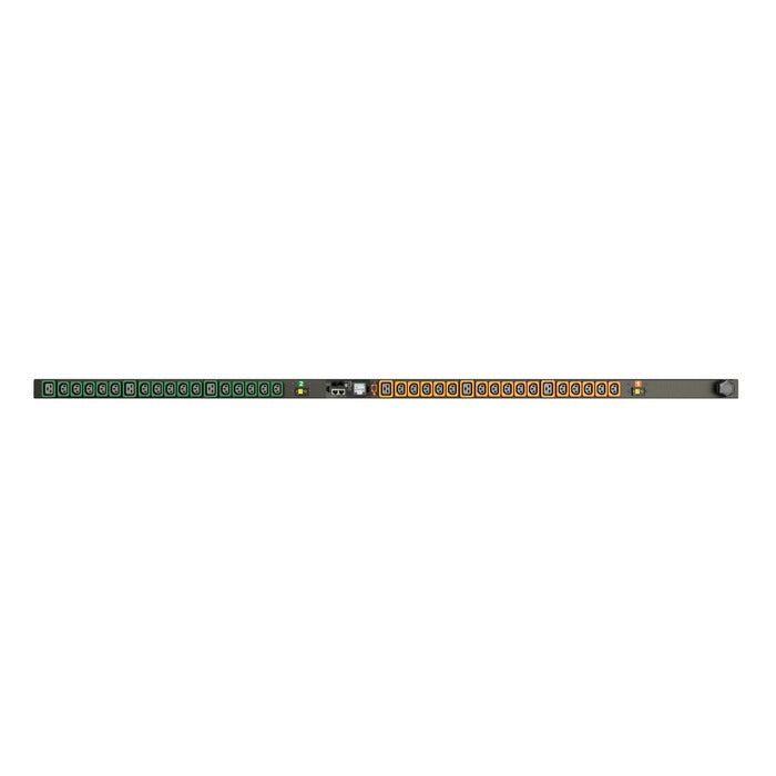 Vertiv Rack PDU - 0U, 208V, 30A, L6-30P, (30) Locking IEC C13, (6) Locking IEC C19, Monitored UNIT Level EC