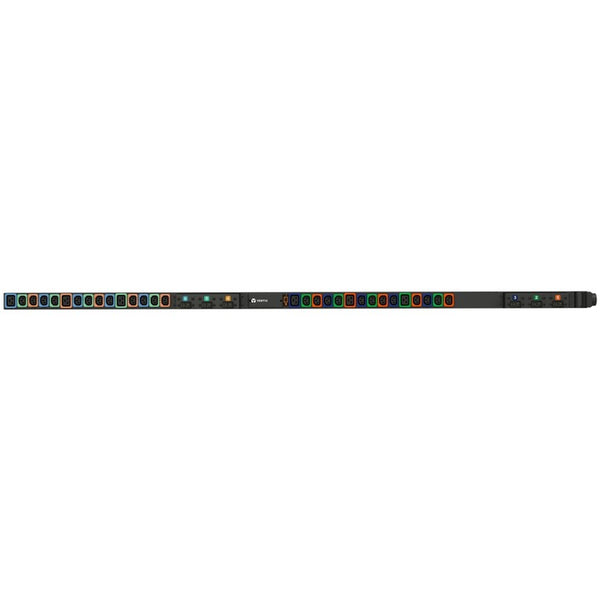 Vertiv Rack PDU - 0U, Variable Power Configuration, MAX 22.0KW, Universal Input, (24) Locking IEC C13, (6) Locking IEC C19, Basic Standard