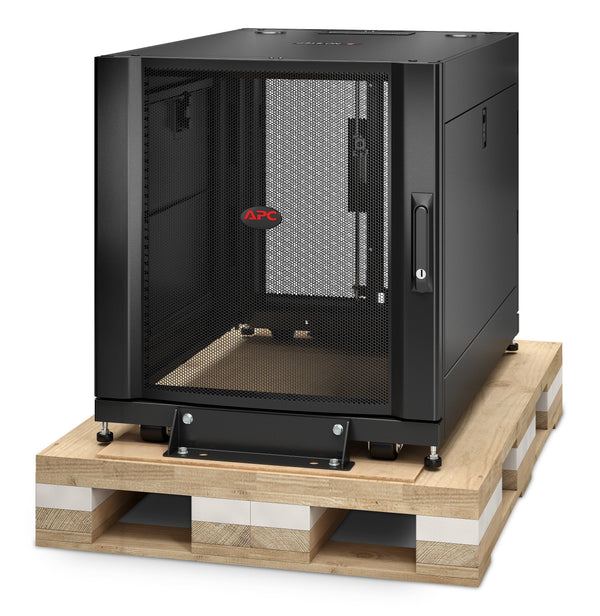 APC NetShelter SX AR3003SP 12U Server Rack Enclosure, 600 mm W x 900 mm D, Shock Packaging, Black