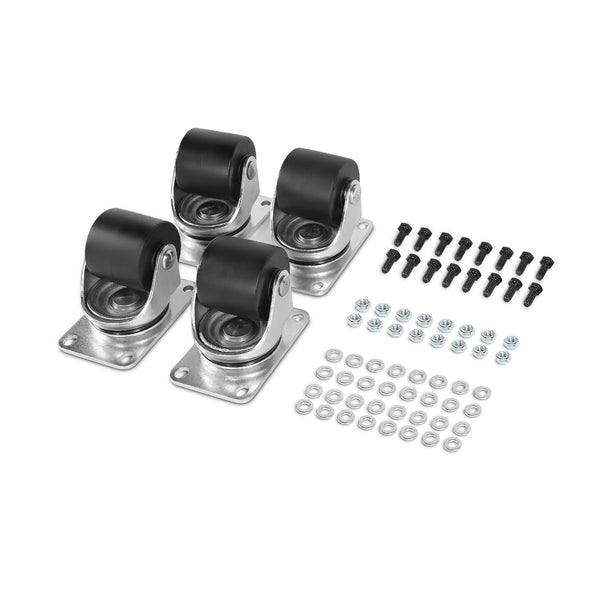 Ensemble de roulettes de 2 po CyberPower CRA60002 pour armoires de rack, paquet de 4, 550 lb par roulette