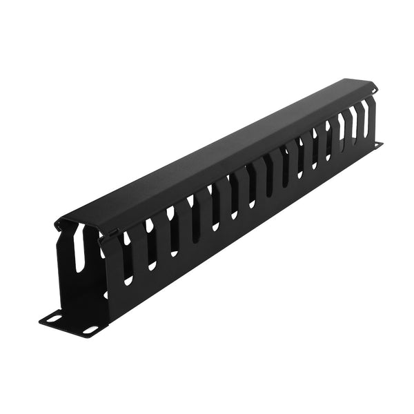 Gestionnaire de câbles à goulotte métallique 1U CyberPower CRA30002 avec couvercle, 19 po