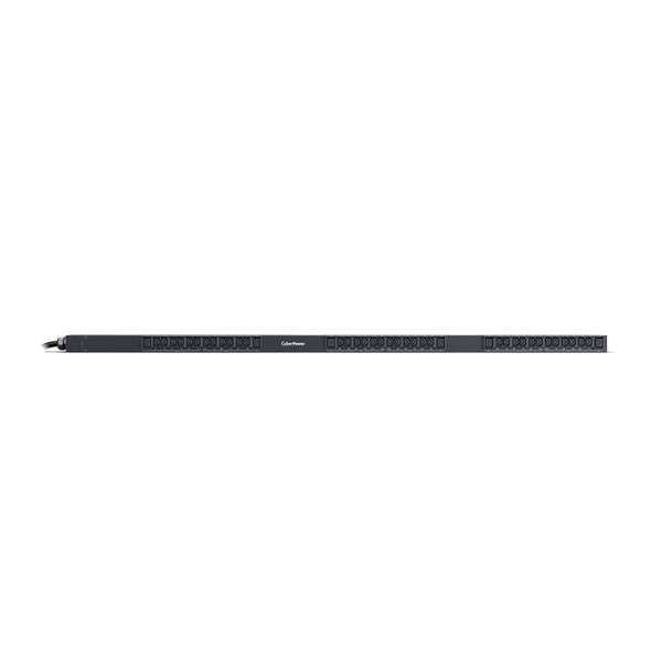 PDU de base triphasé CyberPower PDU13103, 0U, NEMA L21-20P, 200-240 V, 20 A, (36) prises IEC C13 et (6) IEC C19, cordon de 10 pi