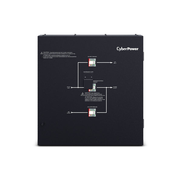 Commutateur de dérivation de maintenance triphasé CyberPower MBS175D5B, 175 A, 208 V, pour UPS modulaire SM040KAMFA