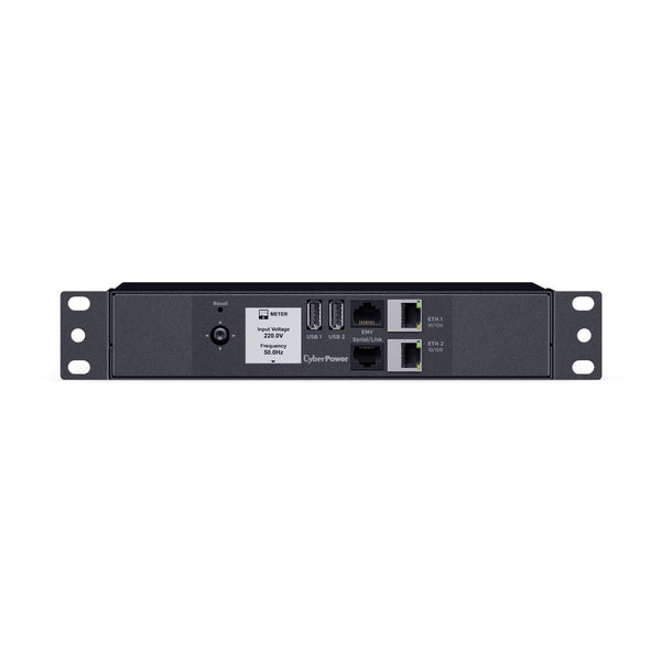 PDU commuté compact CyberPower PDU42014, entrée IEC C20, 100-240 V, 20 A, (4) prises IEC C13 à verrouillage, cordon de 10 pi