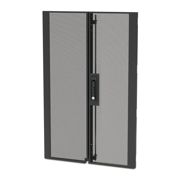 APC NetShelter SX Colocation AR7103 20U Perforated Split Doors, 600 mm Wide, Black