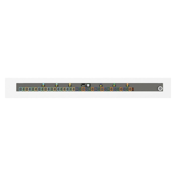 Vertiv VP5N60A2 - PDU rack commuté 0U 208V Delta 60A 3P+E (24) C13 (12) C19