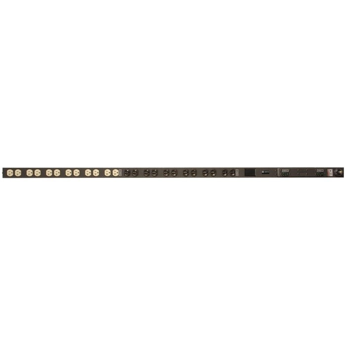 Vertiv Rack PDU - 0U, 120V, 30A, L5-30P, (24) 5-20R, Basic Standard
