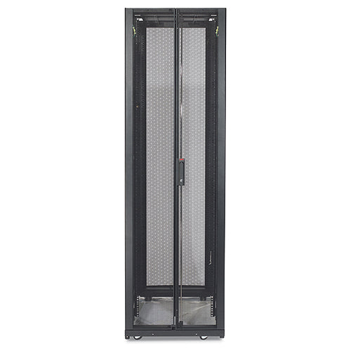 APC NetShelter SX AR3157X609 48U Server Rack Enclosure, 750 mm W x 1070 mm D, without Sides, Black