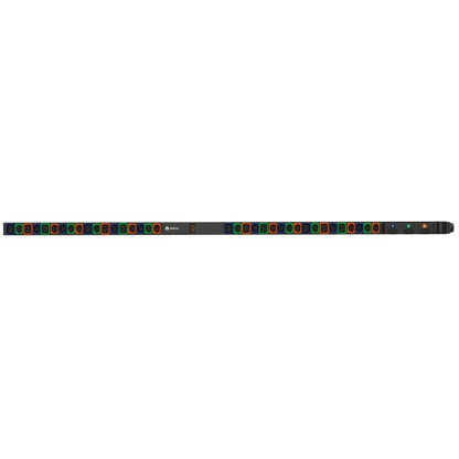 Vertiv Rack PDU - 0U, Variable Power Configuration, MAX 11.0KW, Universal Input, (24) Locking IEC C13, (12) Locking IEC C19, Basic Standard