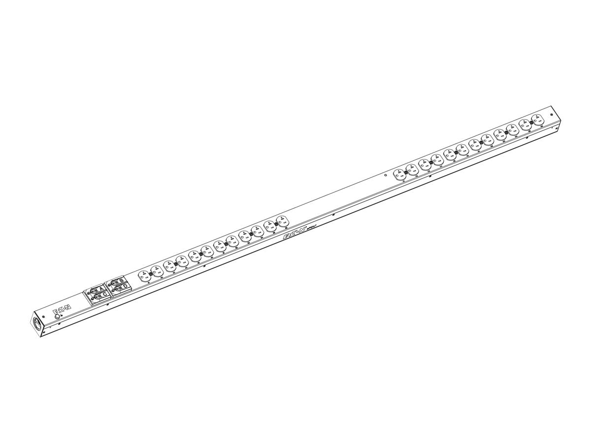 Eaton EBA201-10 - Eba 36U-A In L14-30P 24A 1P Out 24X5-20R