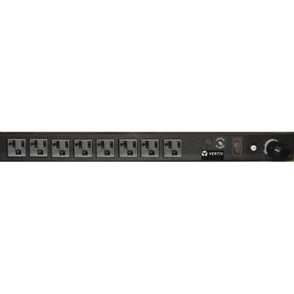 Vertiv Rack PDU - 0U/1U, 120V, 20A, L5-20P, (8) 5-20R, Basic Standard