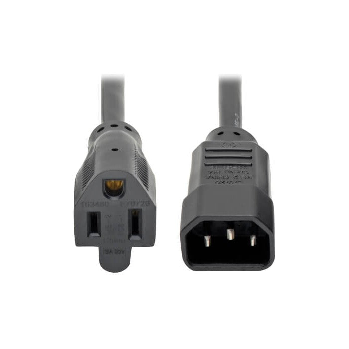 Tripp Lite Powercord 5-15R to C14 13A 125V 16AWG 1 - P002-001-13A