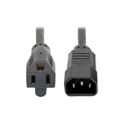 Tripp Lite Powercord 5-15R to C14 13A 125V 16AWG 1 - P002-001-13A