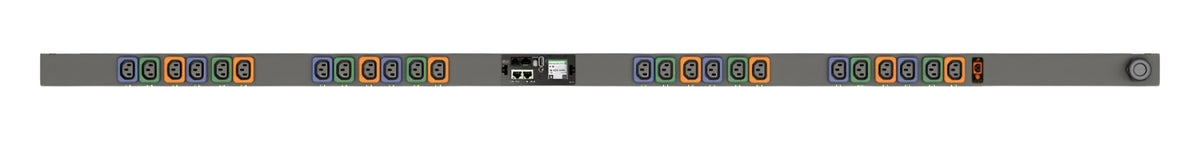 Vertiv Rack PDU, 0U, 120/208 V WYE, 20 A, NEMA L21-20P, (24) locking IEC C13 (VP7N20A0)