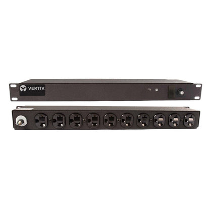 Vertiv Rack PDU - Basic Standard, 1U, 120V, 20A, L5-20P, (10) 5-20R