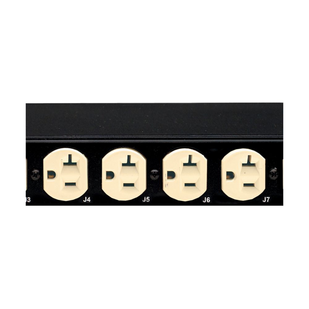 Eaton ATS Rack PDU PWATSL530005, 1U, 24 A, 110-125 V, (2) NEMA L5-30P in, (8) NEMA 5-20R