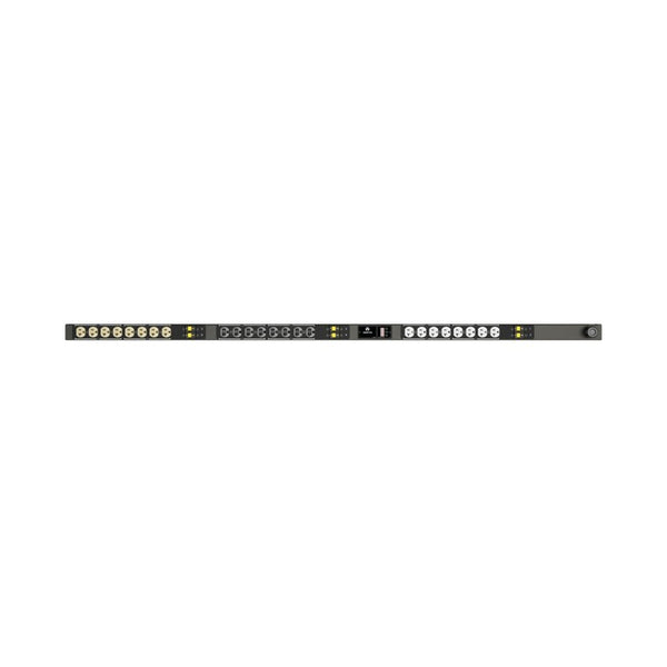Vertiv Rack PDU - 0U, 120/208V WYE, 30A, L21-30P, (24) 5-20R, Metered Upgradeable
