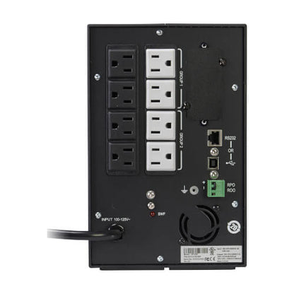 Eaton 5P1000 1000VA / 770W Line-Interactive UPS — Back view