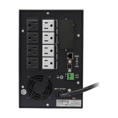 Eaton 5P1500 1440VA / 1100W UPS line-interactive - vue arrière
