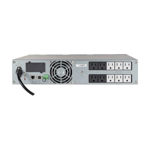 Eaton 5P1500RC 1500VA / 1100W Line-Interactive UPS (Rackmount (2U)) — Back view