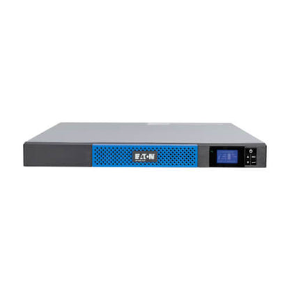 Eaton 5P1500R-L 1500VA / 1100W Line-Interactive UPS (Rackmount (1U)) — Lithium-Ion — Angled view