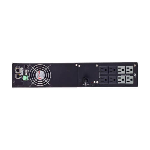 Eaton 5P1500RT 1500VA / 1440W UPS line-interactive (rack (2U)) - vue arrière