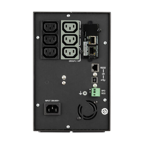 Eaton 5P850G 850VA / 600W Line-Interactive UPS — Back view