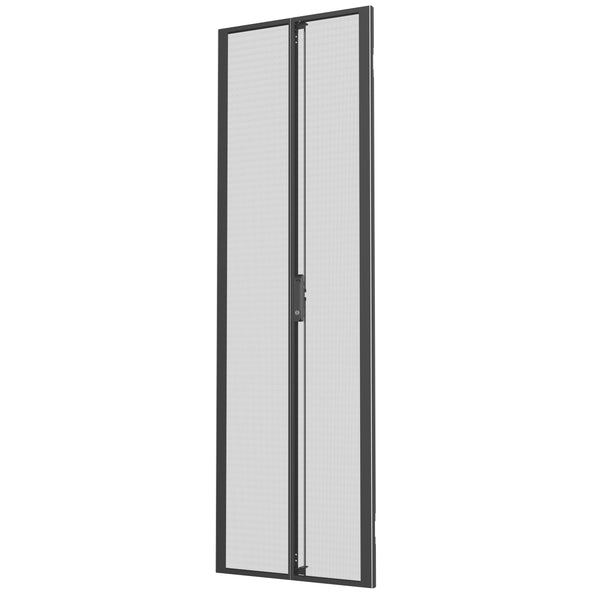 Vertiv VR VRA6006 42U Split Perforated Doors, 800 mm Wide, Black, 2 Pack