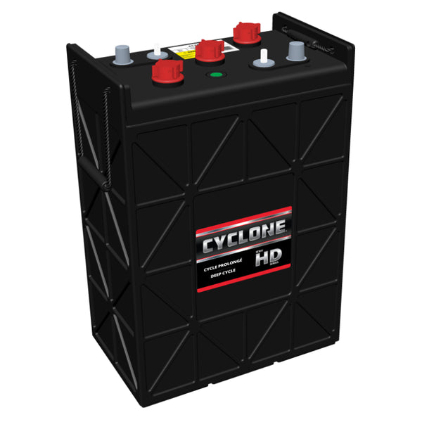 Batterie à décharge profonde à électrolyte liquide 6 V 420 Ah (groupe 903), Cyclone CL16HC