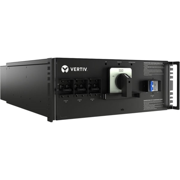 Vertiv GXT5 15/20KVA Maintenance Bypass Cabinet, 208V/120V with (3) L14-30R, Hardwired and 1 POD PORT