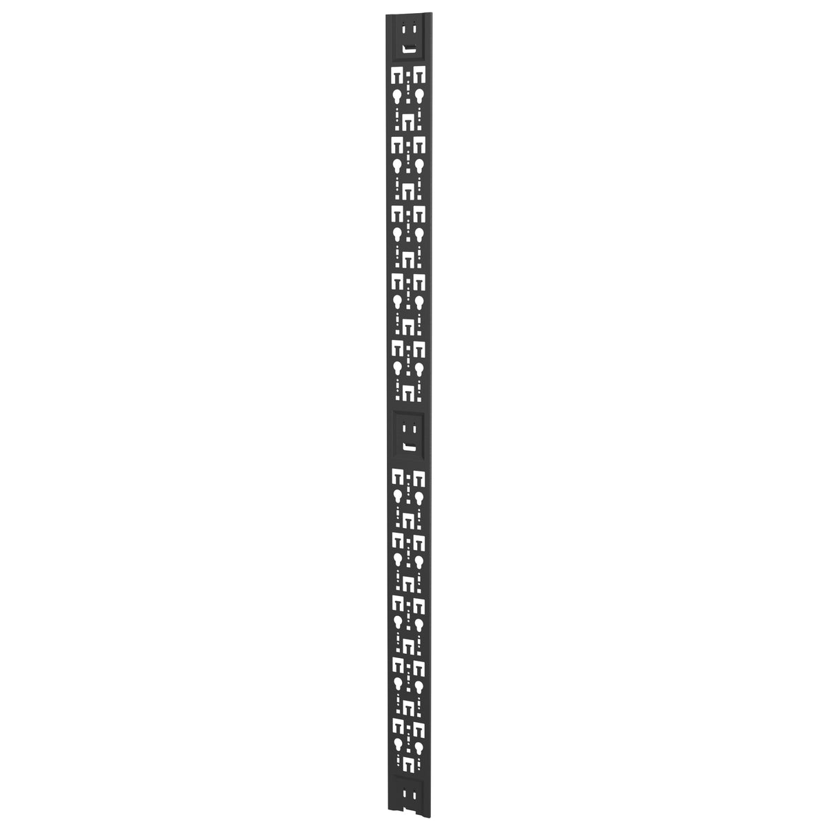 Vertiv PDU/Cable Management Bracket, 48U, 4 in Wide, Black (qty. 2) (VRA6026)