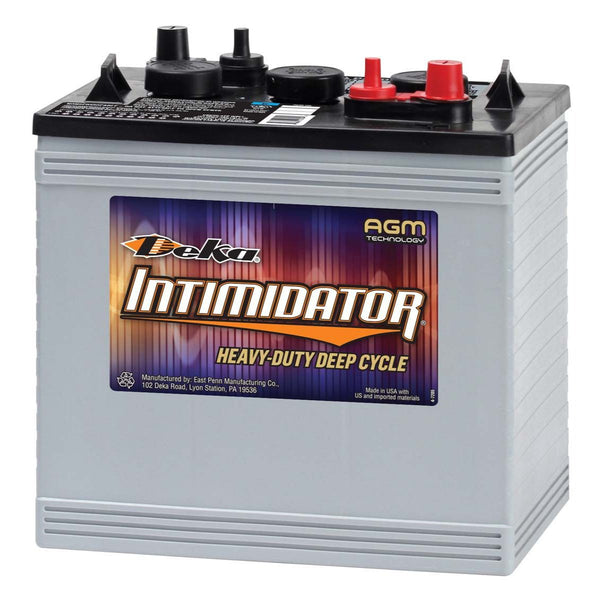 6V 187Ah AGM Deep Cycle Solar Battery, Deka Solar 8AGC2