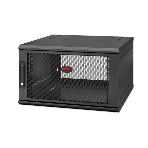 Armoire murale APC NetShelter WX AR106SH6 6U, charnière simple, profondeur serveur, préassemblée