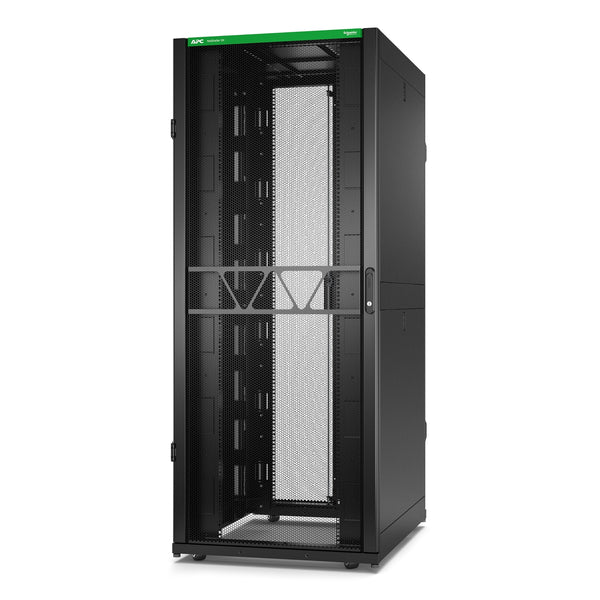 APC NetShelter SX AR3180B2 42U Gen 2 Server Rack Enclosure, 800 mm W x 1070 mm D, with Sides, Black