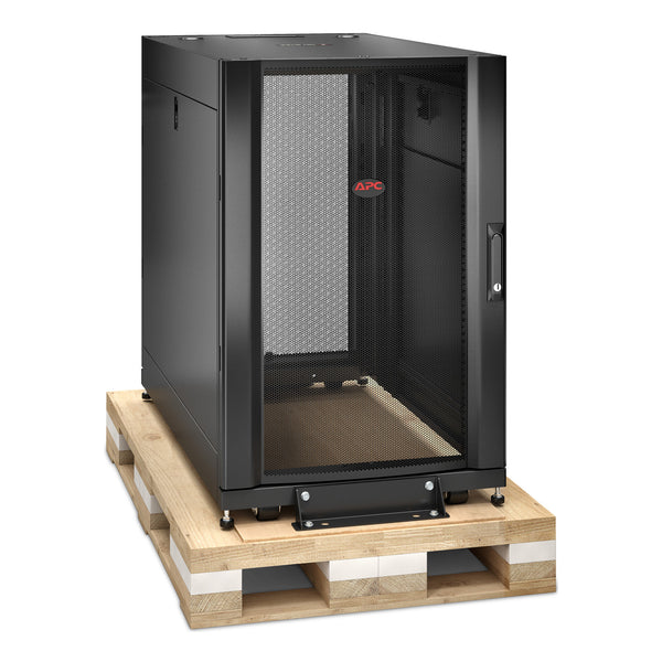 APC NetShelter SX AR3106SP 18U Server Rack Enclosure, 600 mm W x 1070 mm D, Shock Packaging, Black