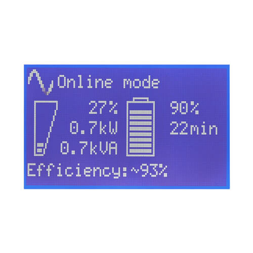 Eaton 9PX1000RT 1000VA / 900W Online Double-Conversion UPS (Rack/Tower) — Feature detail