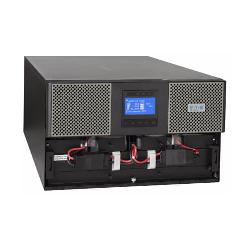 Eaton 9PX10KSP 10000VA / 9000W Online Double-Conversion UPS (Rack/tour) - vue en angle