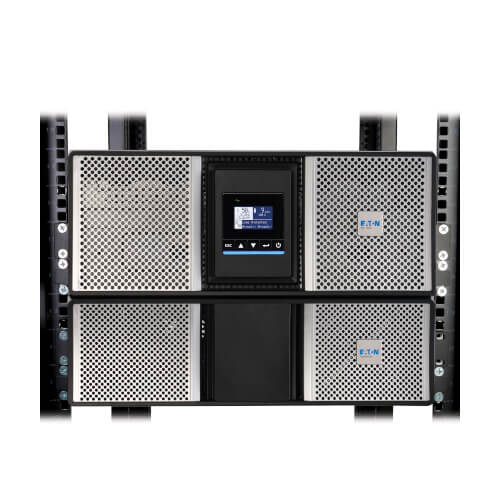 Eaton 9PX11KTF11G2 11000VA / 11000W Online Double-Conversion UPS (Rack/Tower) — Angled view