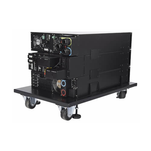 Eaton 9PX11KTF11M 11000VA / 9900W Online Double-Conversion UPS (Rack/tour) - vue en angle