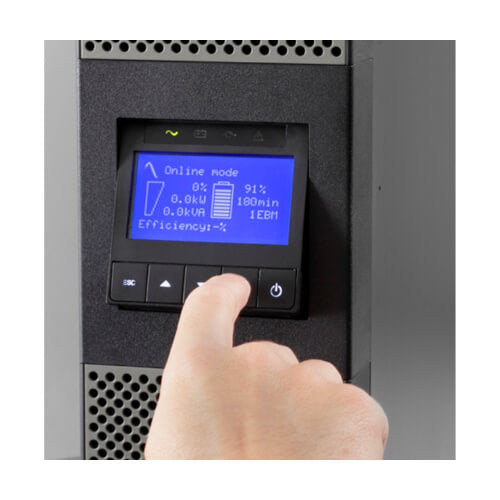 Eaton 9PX11KTF11M 11000VA / 9900W Online Double-Conversion UPS (Rack/tour) - détail arrière