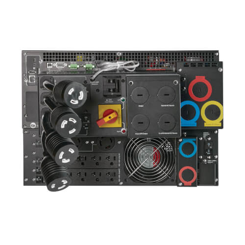 Eaton 9PX11KTF11MG2 11000VA / 11000W Online Double-Conversion UPS (Rack/Tower) — Back view