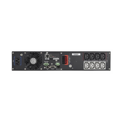 Eaton 9PX1500GRT-L 1500VA / 1350W Online Double-Conversion UPS (Rack/tour) — Lithium-Ion - vue arrière