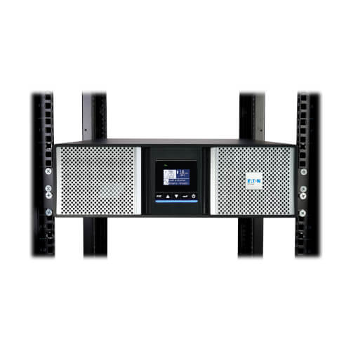 Eaton 9PX5KG2 5000VA / 5000W Online Double-Conversion UPS (Rack/Tower) — Angled view