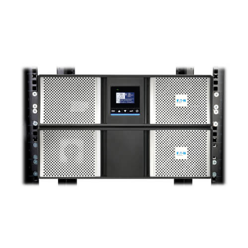 Eaton 9PX5KP1G2 5000VA / 5000W Online Double-Conversion UPS (Rack/Tower) — Angled view